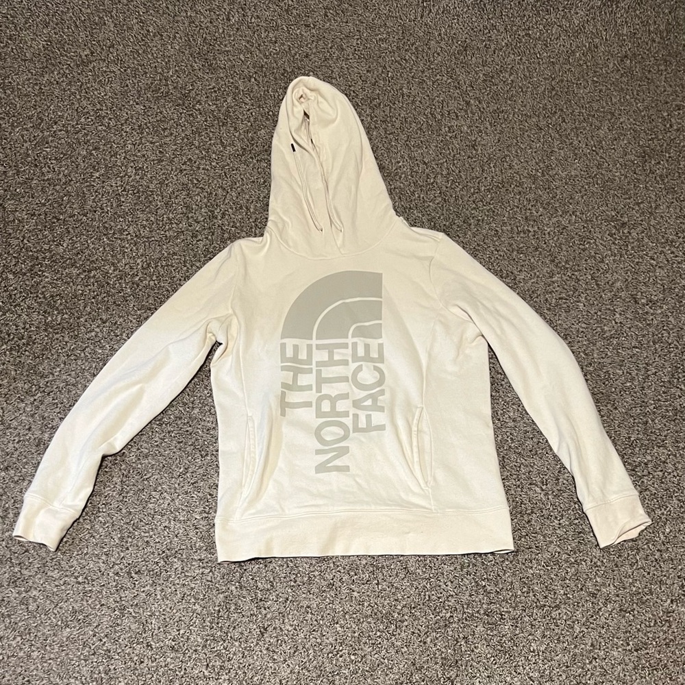 The North Face Cream Hoodie